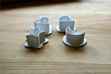 Set of 4 Cookie Cutter Bits/Multi-Size/Dishwasher Safe