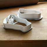 Set of 2 Pinched Hand Cookie Cutters/Dishwasher Safe