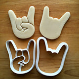Set of 2 Sign of the Horns Cookie Cutters/Dishwasher Safe