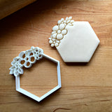 Floral Hexagon Cookie Cutter/Dishwasher Safe