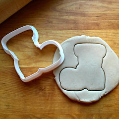 2" Santa Boot Cookie Cutter/Dishwasher Safe/Clearance