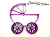 Baby Carriage Cookie Cutter/Dishwasher Safe - Sweet Prints Inc.