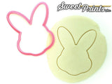 Bunny Face Cookie Cutter/Dishwasher Safe