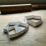 Set of 2 Circus Tent Cookie Cutters/Dishwasher Safe