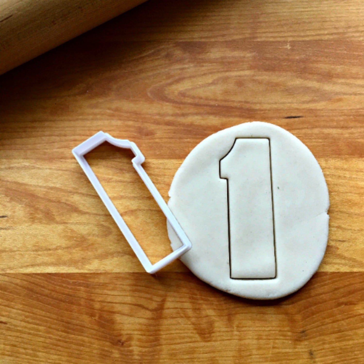 Number 1 Cookie Cutter/Dishwasher Safe