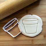 Flower Pot Cookie Cutter/Dishwasher Safe
