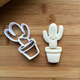 Smiling Tall Cactus Cookie Cutter/Dishwasher Safe
