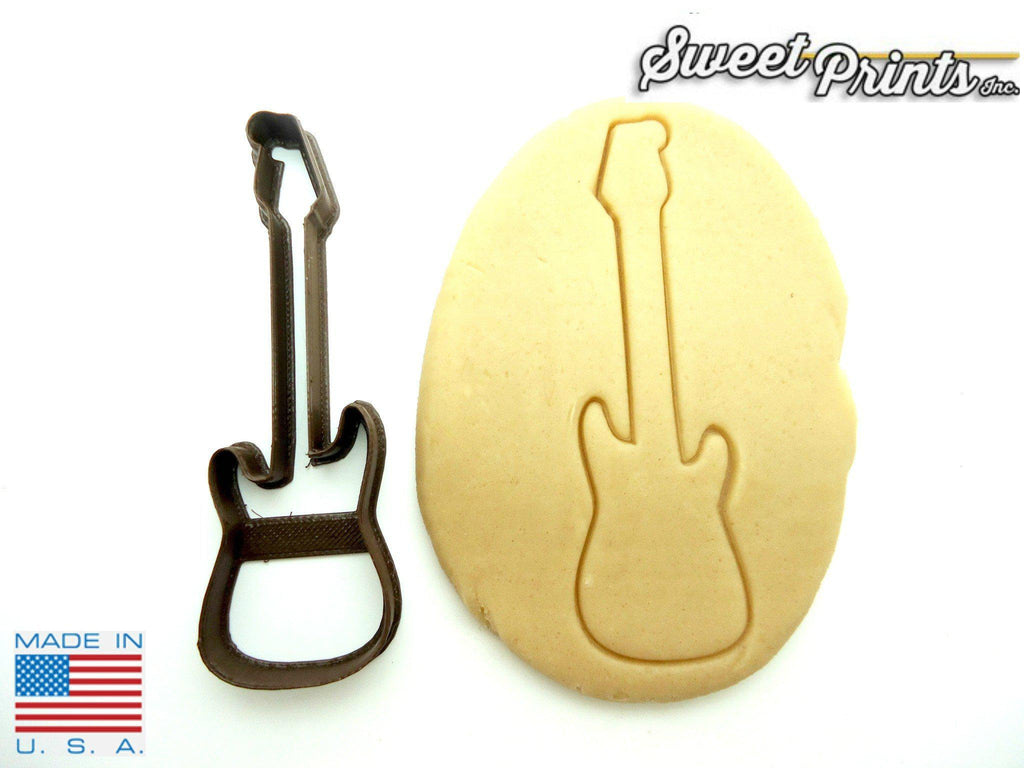 Electric Guitar Cookie Cutter/Dishwasher Safe