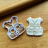 Set of 2 Fishing Vest Cookie Cutters/Dishwasher Safe