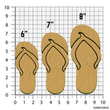 Flip-Flop Cookie Cutter/Dishwasher Safe