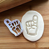 Foam Finger Cookie Cutter/Dishwasher Safe