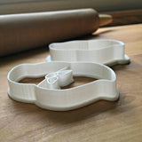 Set of 2 Gnome/Elf Cookie Cutters/Dishwasher Safe