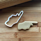 Finger Point Cookie Cutter/Dishwasher Safe