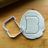 Varsity Letter B Cookie Cutter/Dishwasher Safe