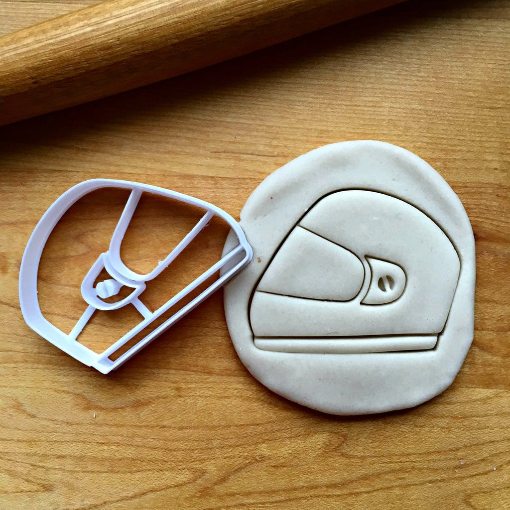 Motorcycle Helmet Cookie Cutter/Dishwasher Safe