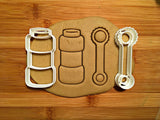 Bubble Jar and Wand Cookie Cutter/Dishwasher Safe