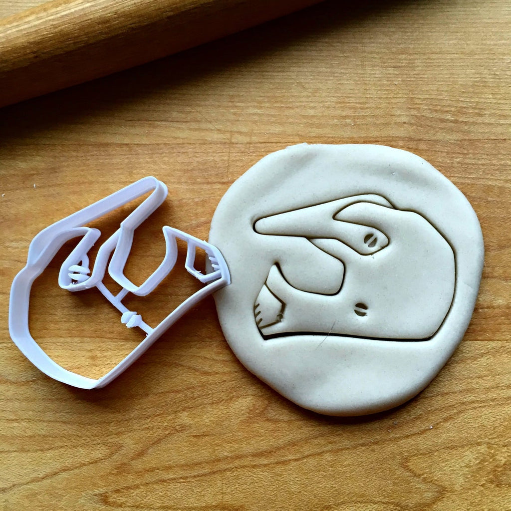 Motorcycle Helmet Cookie Cutter/Dishwasher Safe