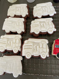 Set of 2 Fire Truck Cookie Cutters/Dishwasher Safe
