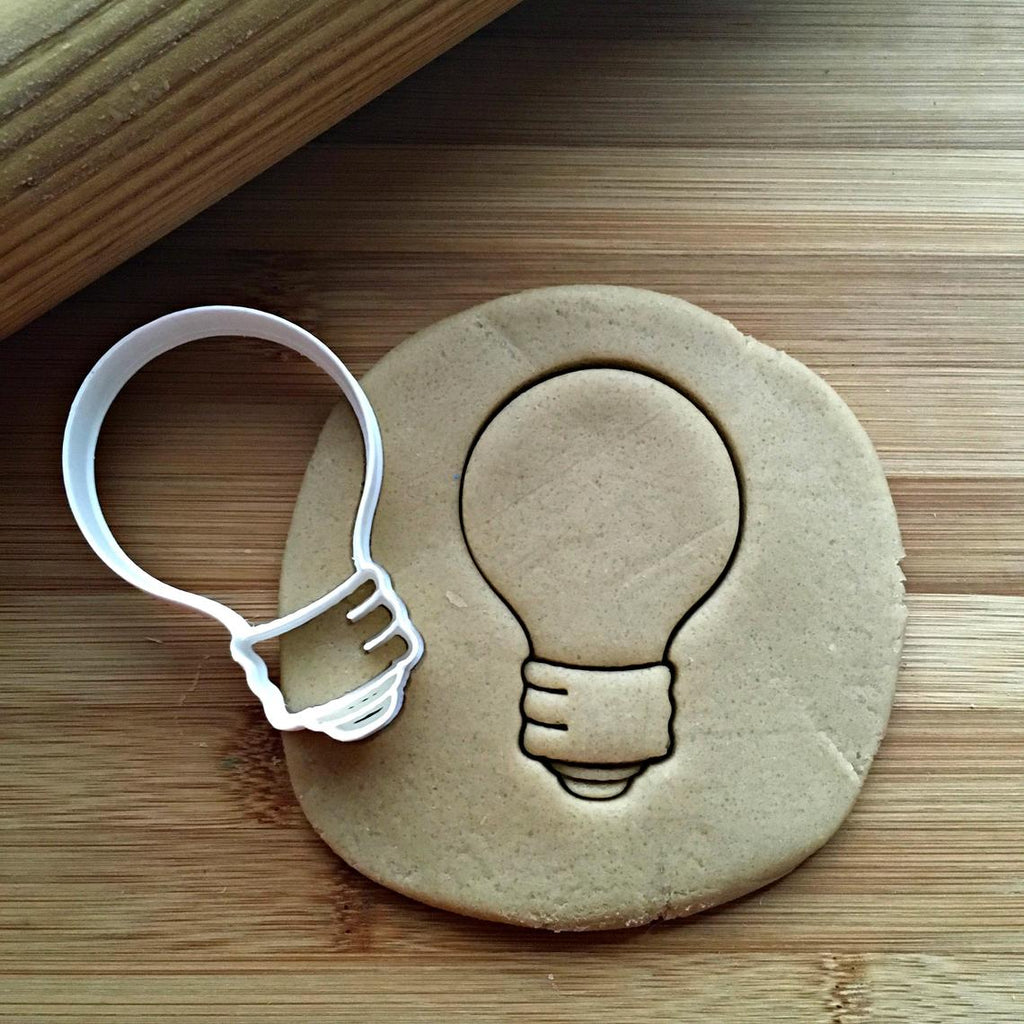 Light Bulb Cookie Cutter/Dishwasher Safe