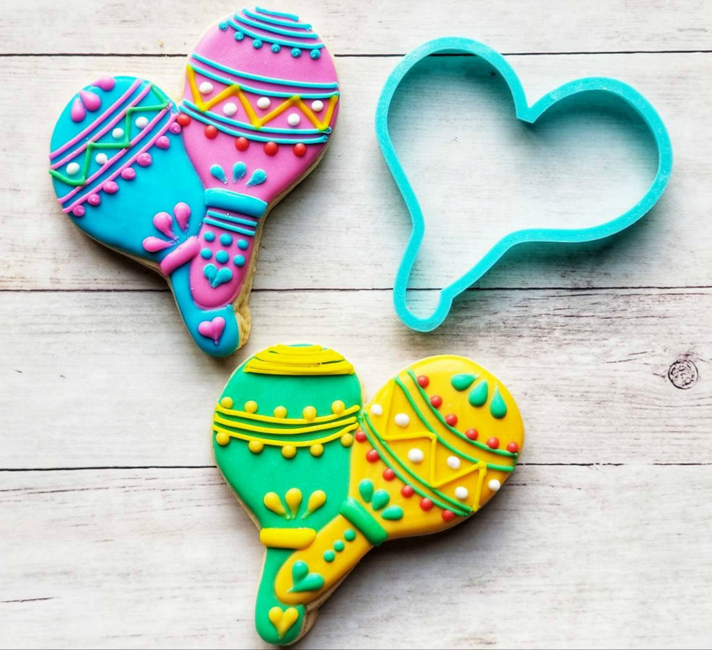Maracas Cookie Cutter/Dishwasher Safe