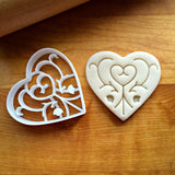 Nordic Heart Cookie Cutter/Dishwasher Safe