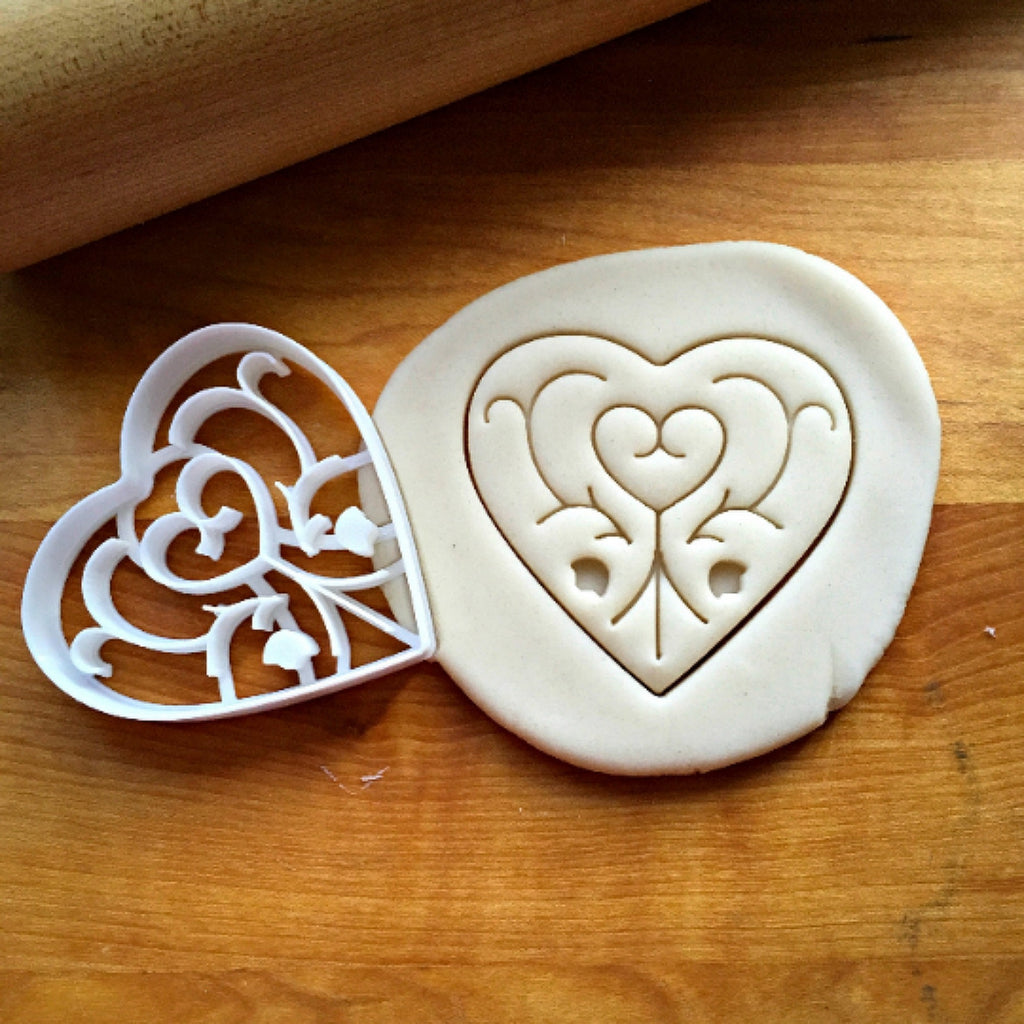 Nordic Heart Cookie Cutter/Dishwasher Safe
