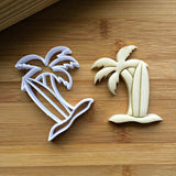 Surf Board and Palm Tree Cookie Cutter/Dishwasher Safe