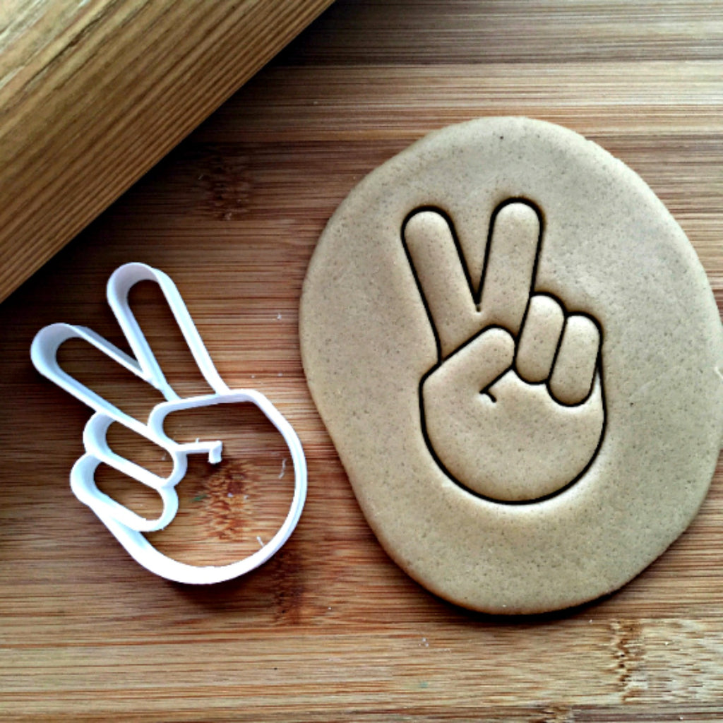 Peace Hand Cookie Cutter/Dishwasher Safe