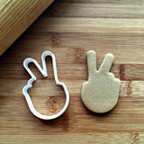 Peace Hand (outline) Cookie Cutter/Dishwasher Safe