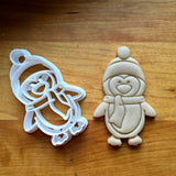 Penguin with Hat Cookie Cutter/Dishwasher Safe