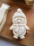 Penguin with Hat Cookie Cutter/Dishwasher Safe