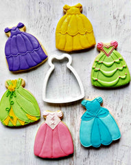 3.5" Princess Dress Cookie Cutter/Clearance