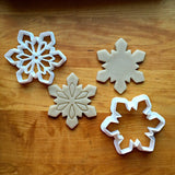 Set of 2 Snowflake Cookie Cutters/Dishwasher Safe