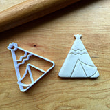 Tee Pee/Tent Cookie Cutter/Dishwasher Safe