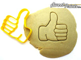 Thumbs Up Emoji Cookie Cutter